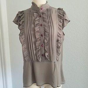 Woman's charcoal blouse